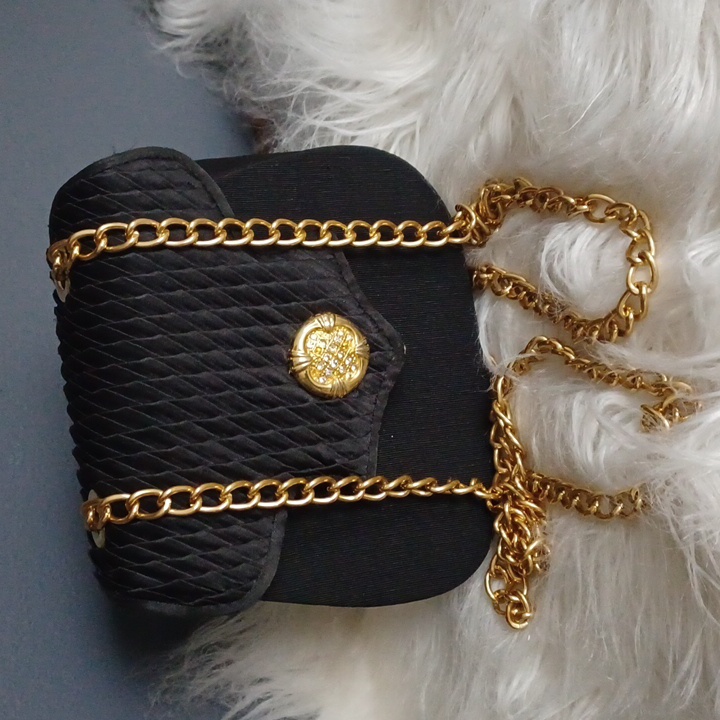 Black Mini Evening Crossbody